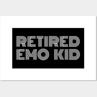 Retired Emo Kid Posters and Art